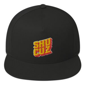 Shu Cuz Embroidered Flat Bill Cap