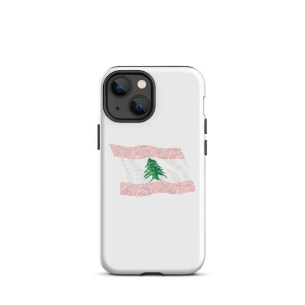 Lebanese anthem flag Tough Case for iPhone - Image 15