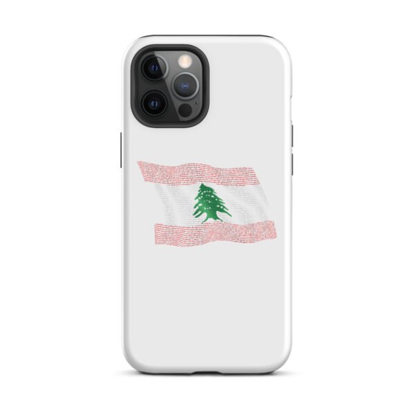 Lebanese anthem flag Tough Case for iPhone - Image 14